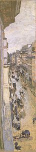 パリの通り、1908年頃 作： Edouard Vuillard